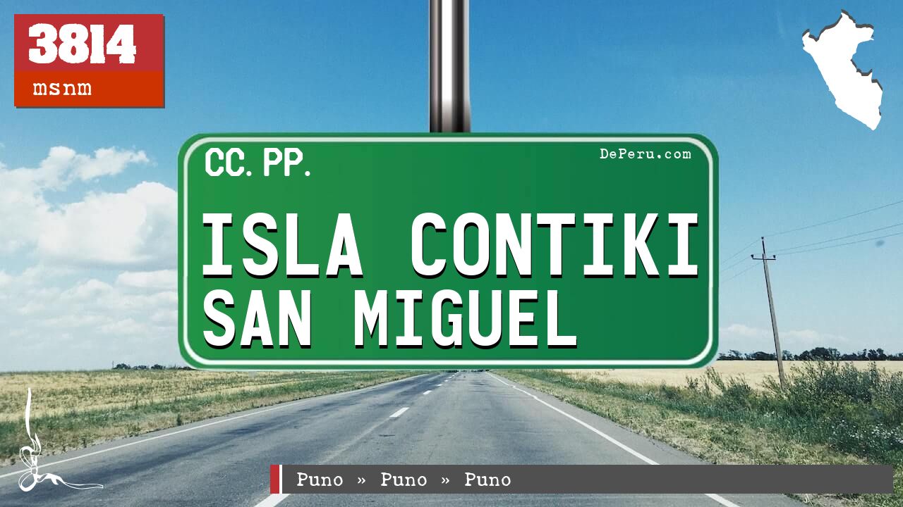 Isla Contiki San Miguel