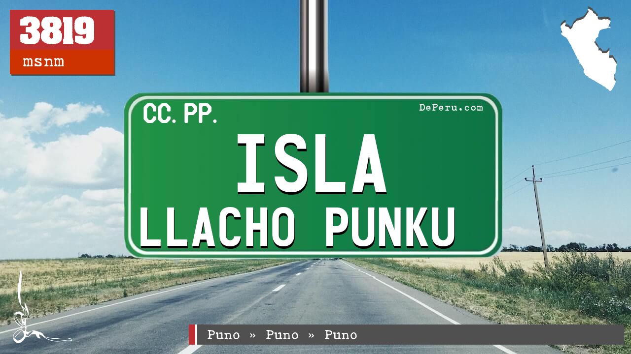 Isla Llacho Punku