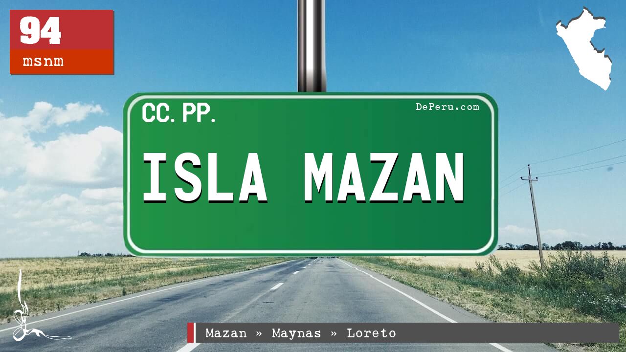 Isla Mazan