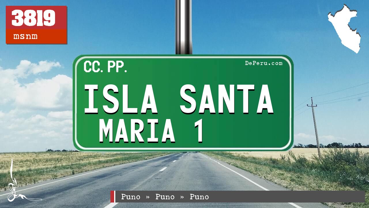 Isla Santa Maria 1