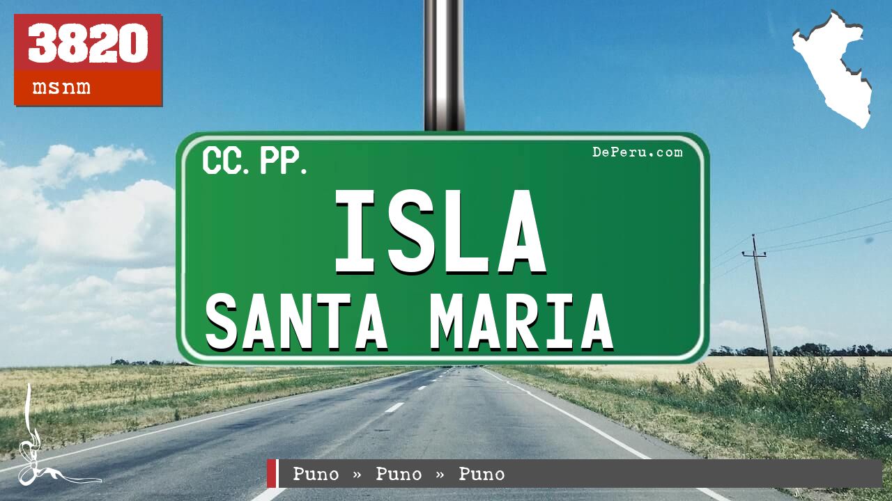 Isla Santa Maria