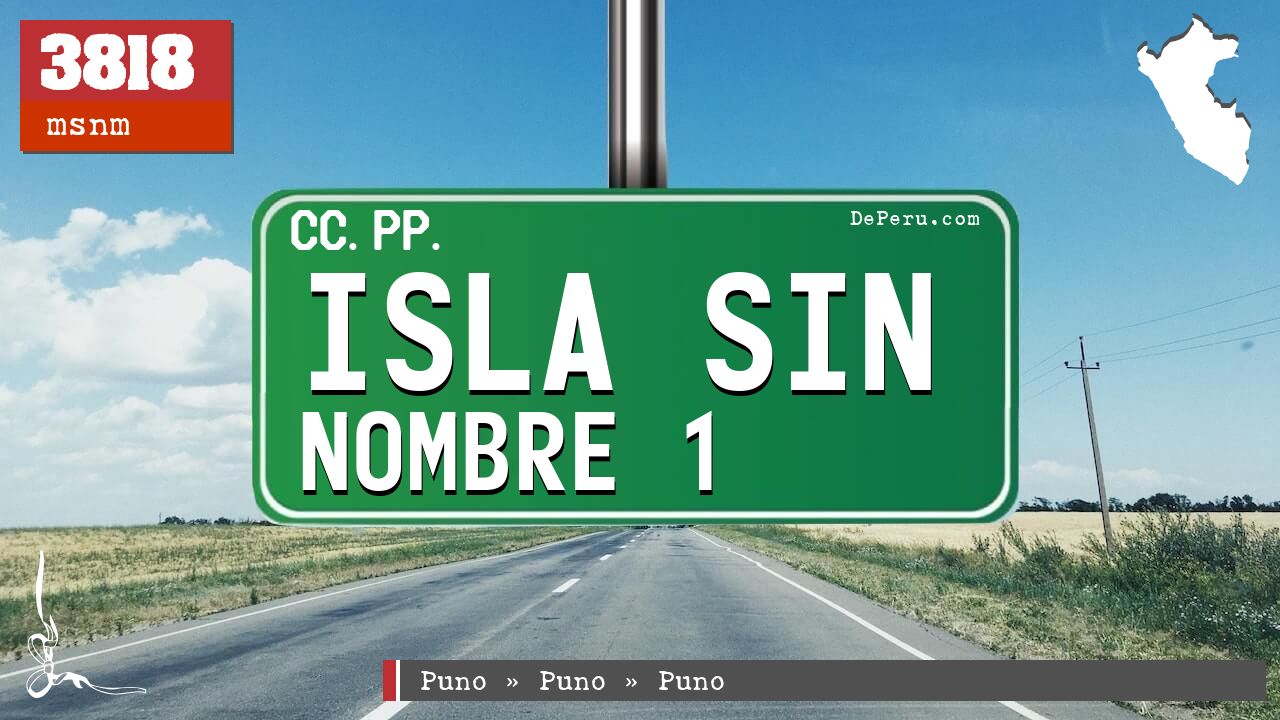 Isla Sin Nombre 1