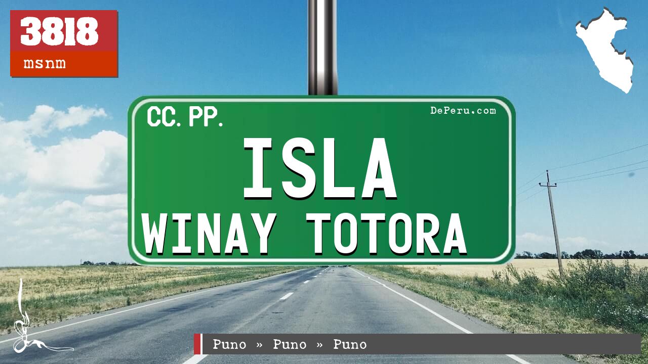Isla Winay Totora