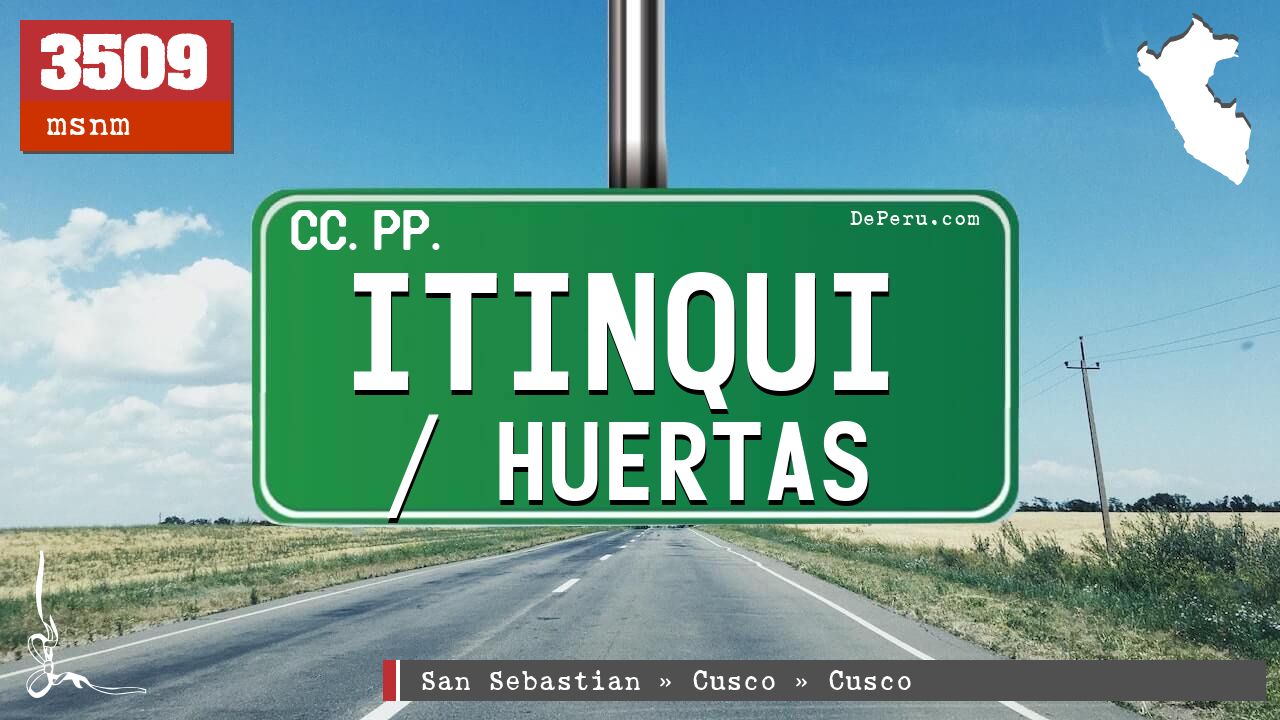 Itinqui / Huertas