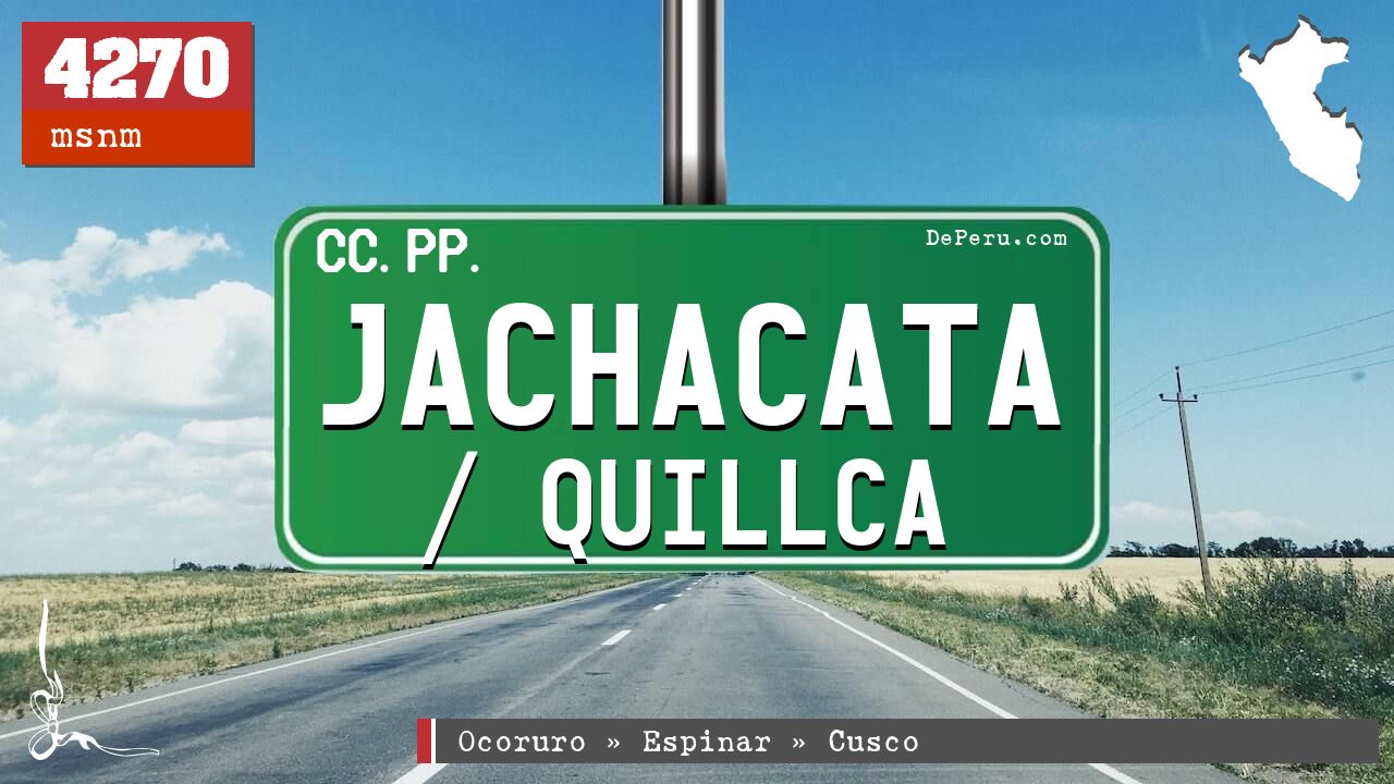 Jachacata / Quillca