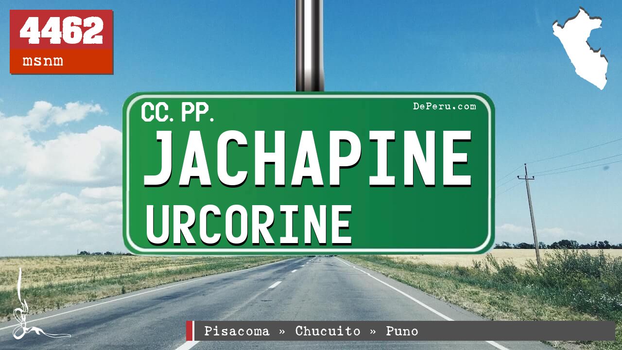 Jachapine Urcorine