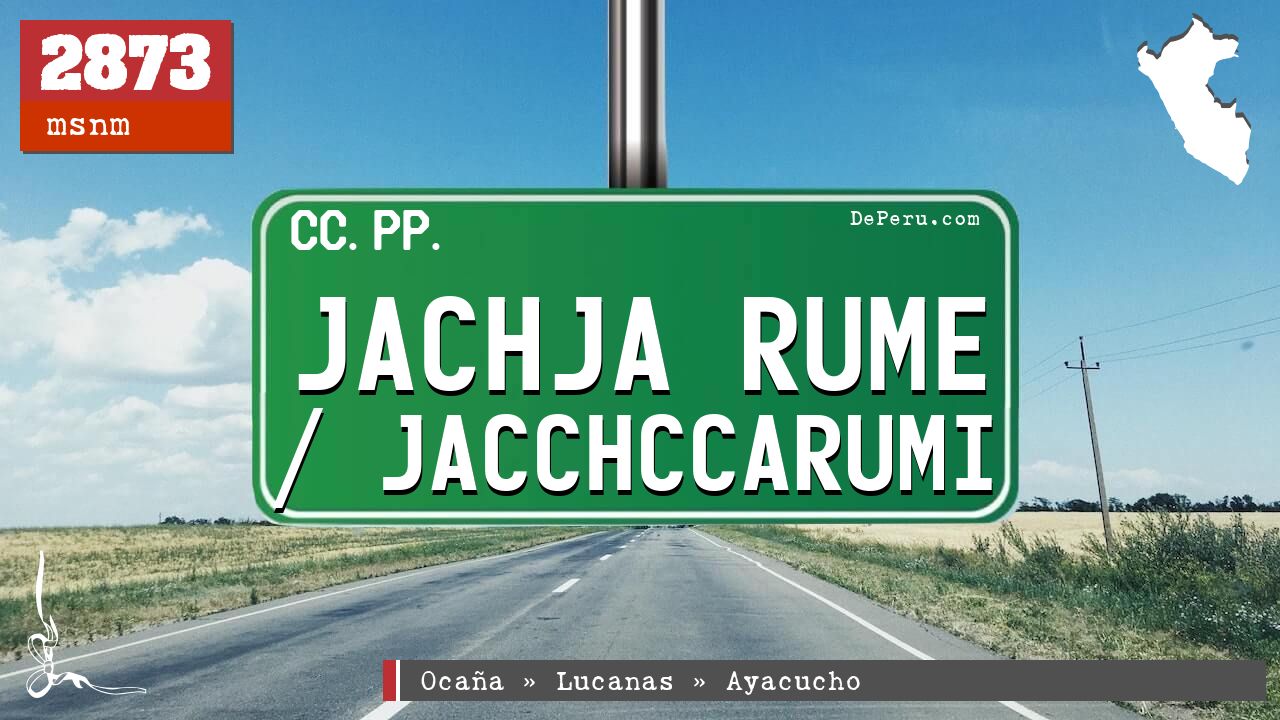 Jachja Rume / Jacchccarumi