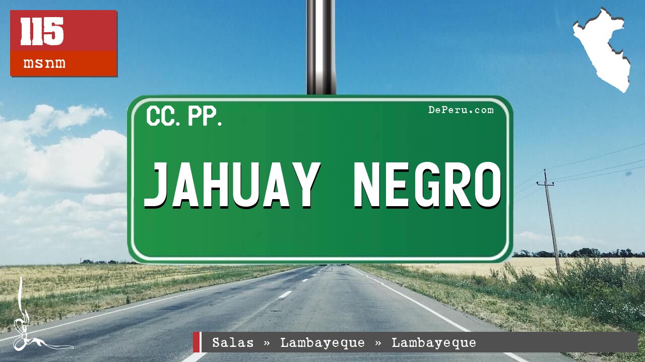 JAHUAY NEGRO