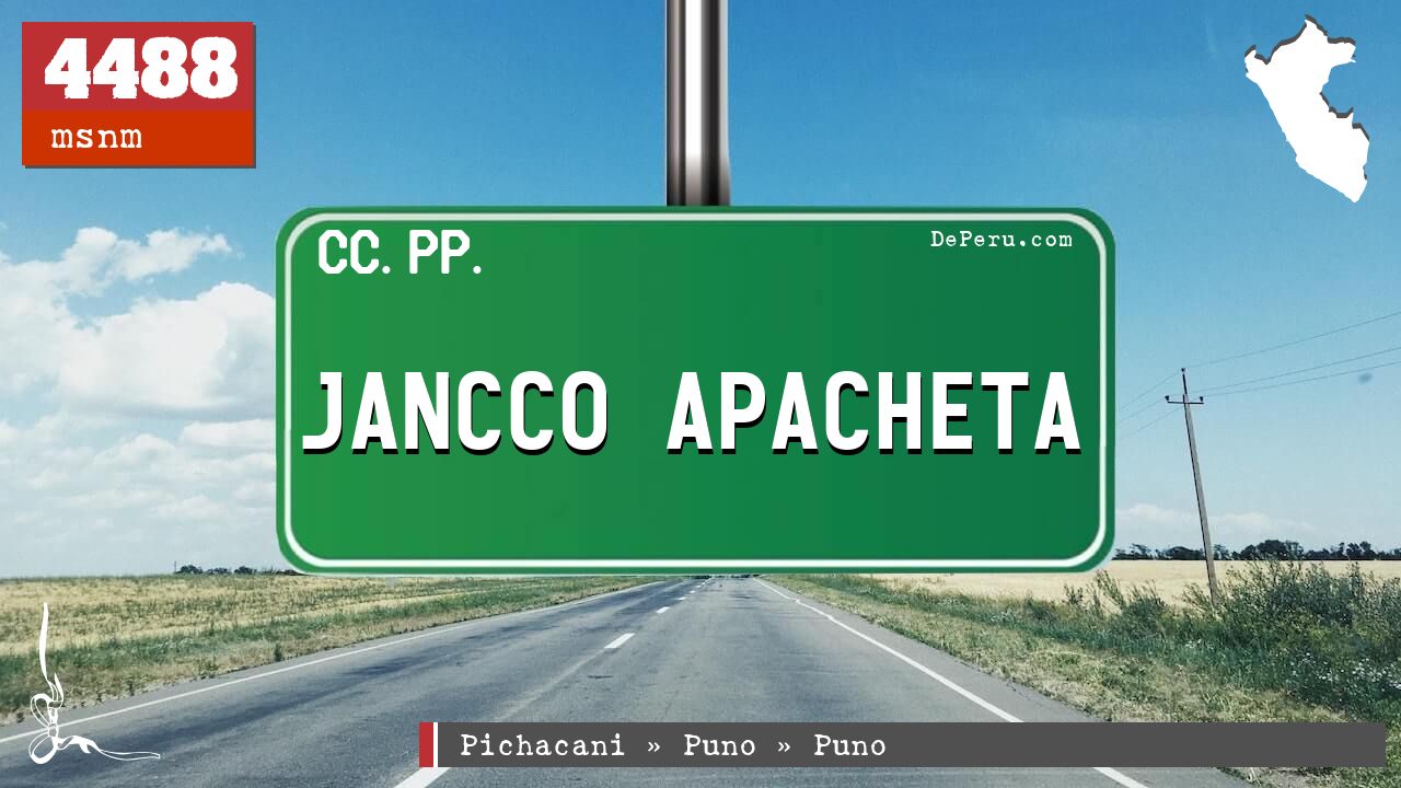 Jancco Apacheta