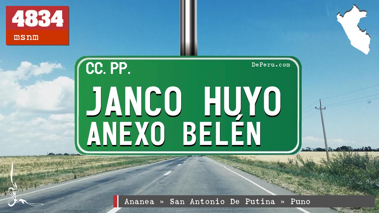 Janco Huyo Anexo Beln