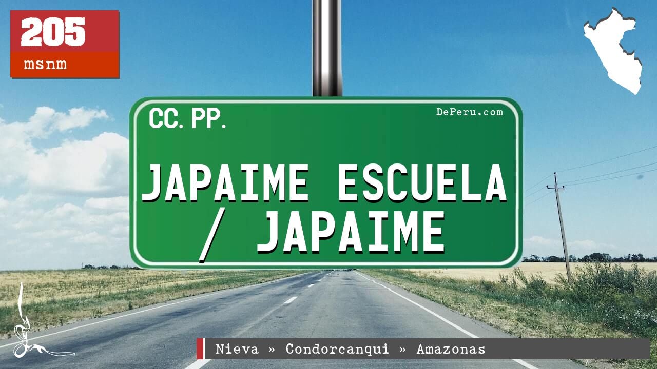 Japaime Escuela / Japaime