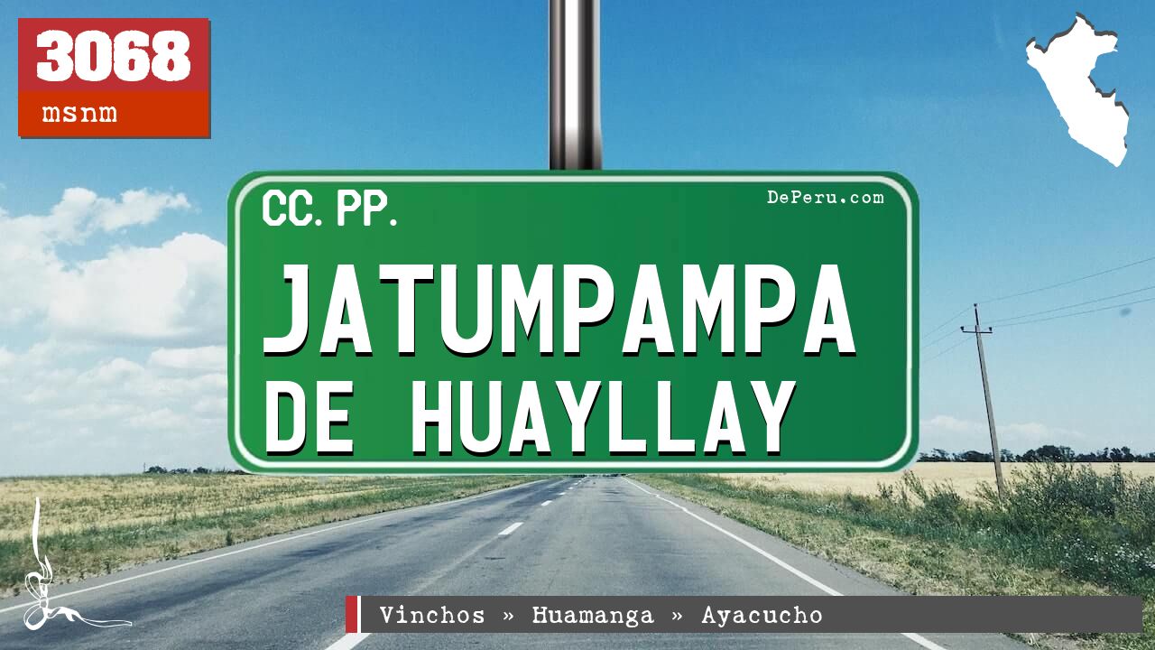 Jatumpampa de Huayllay
