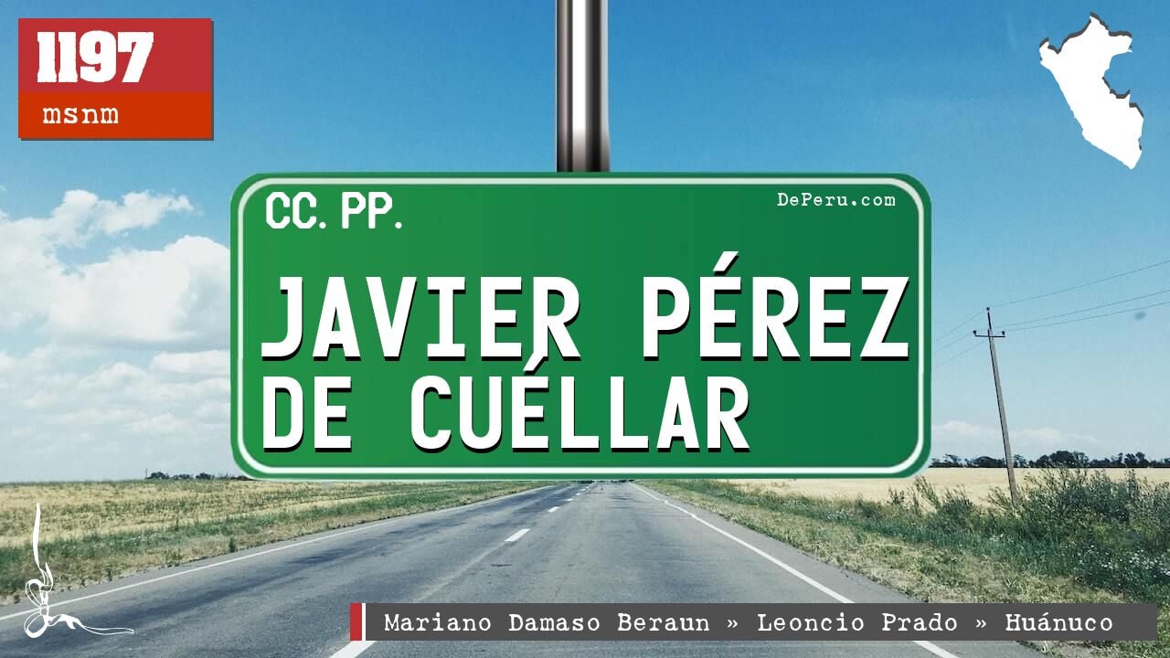 Javier Prez de Cullar