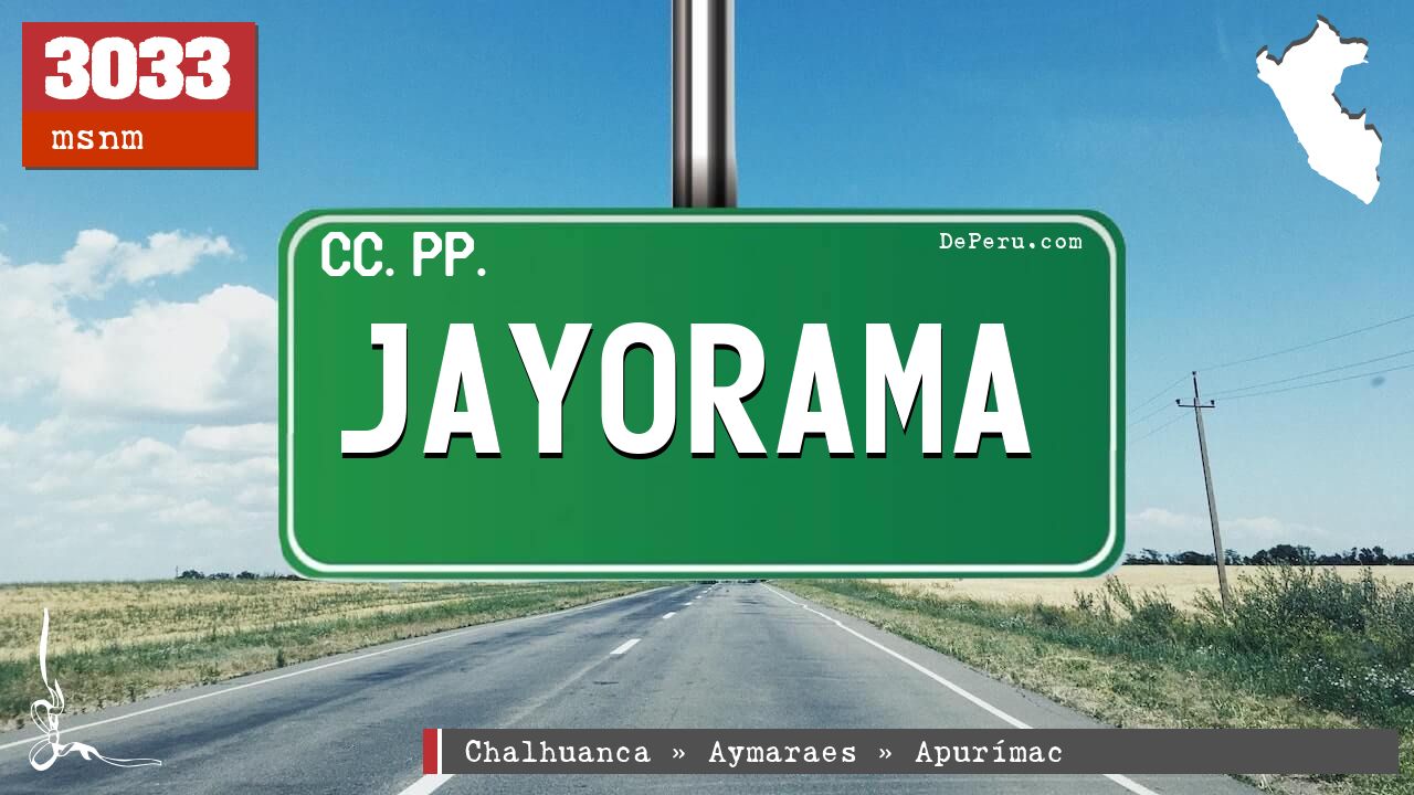 Jayorama
