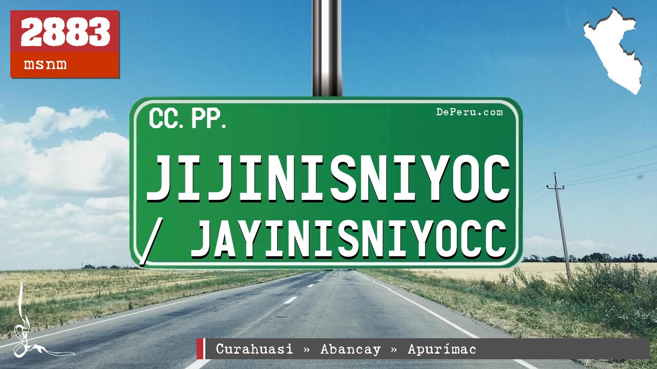 Jijinisniyoc / Jayinisniyocc