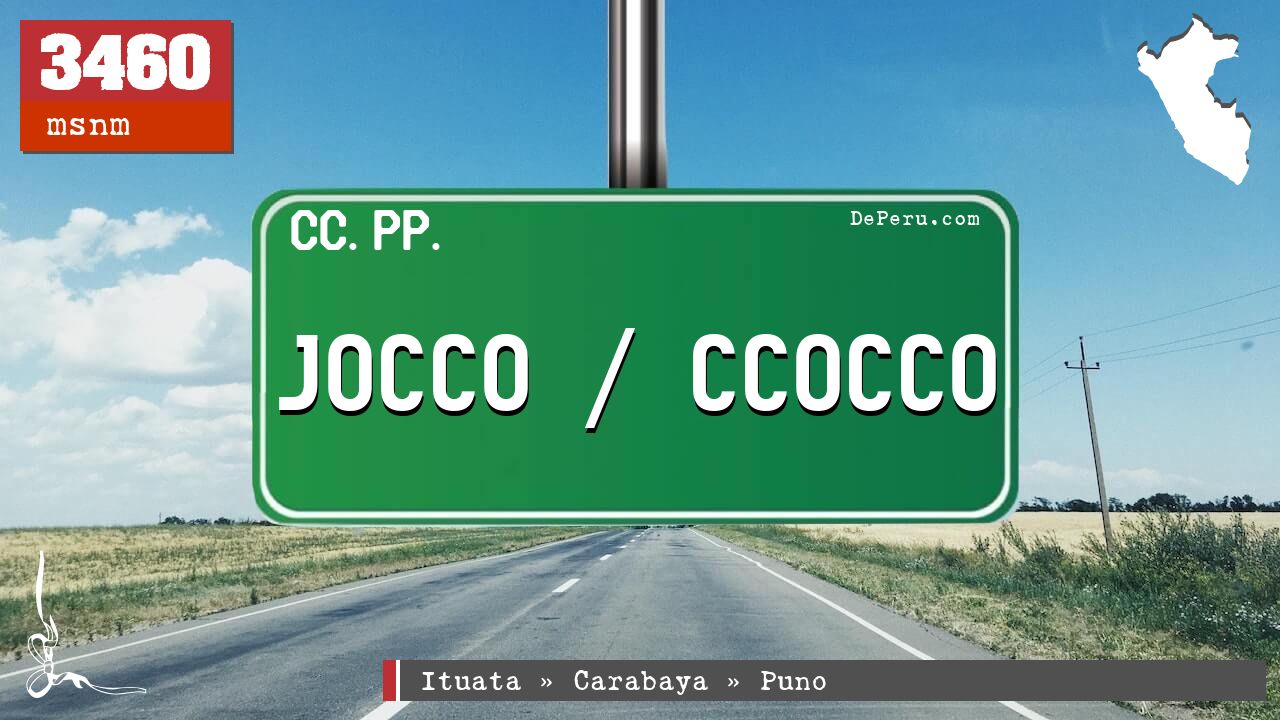 Jocco / Ccocco