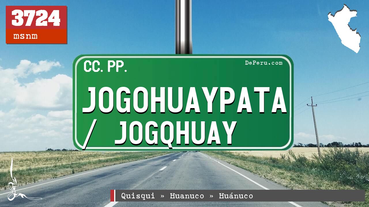 Jogohuaypata / Jogqhuay