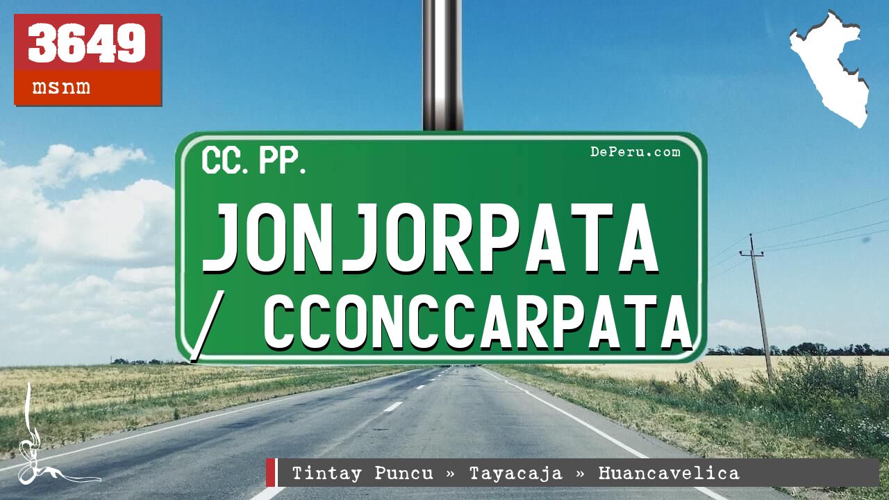 Jonjorpata / Cconccarpata