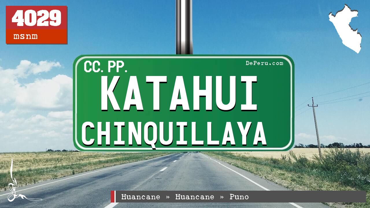 Katahui Chinquillaya
