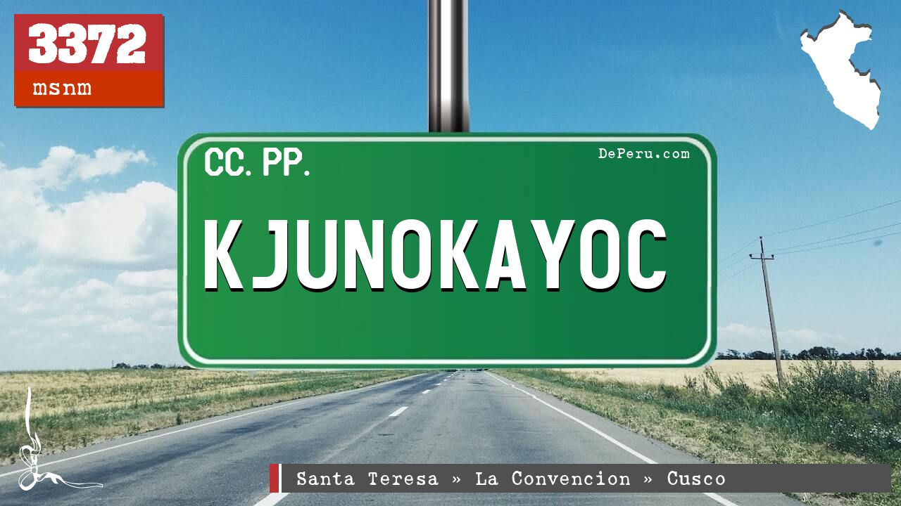 Kjunokayoc