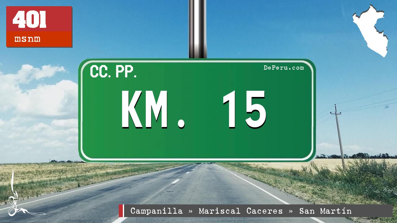 Km. 15