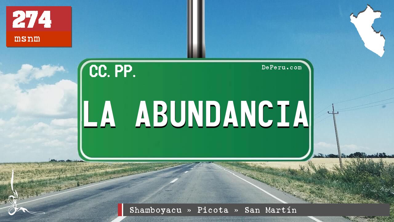 LA ABUNDANCIA