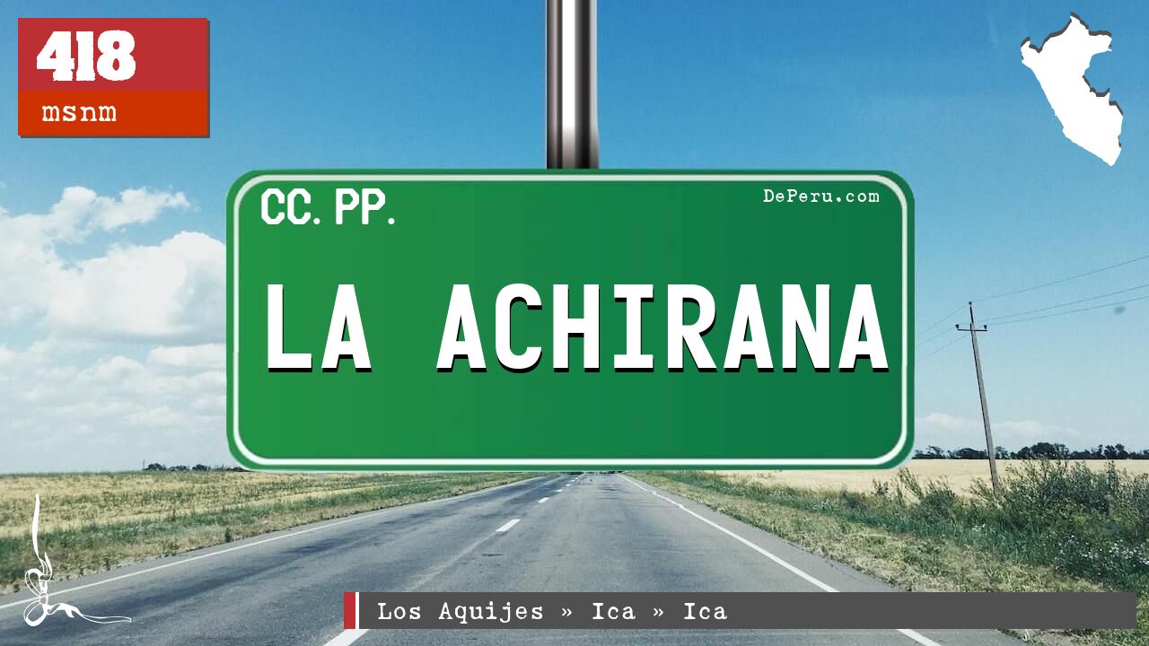 La Achirana