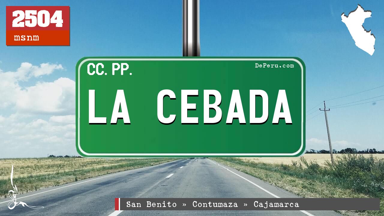 LA CEBADA