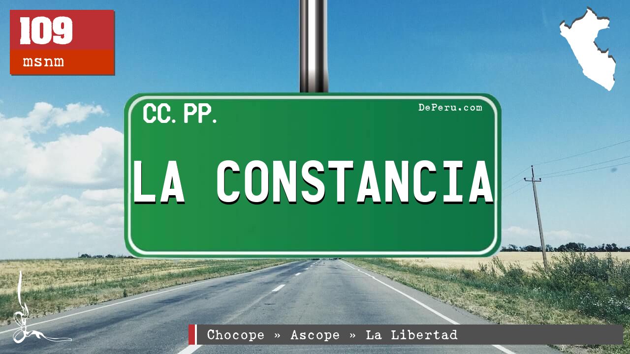 LA CONSTANCIA