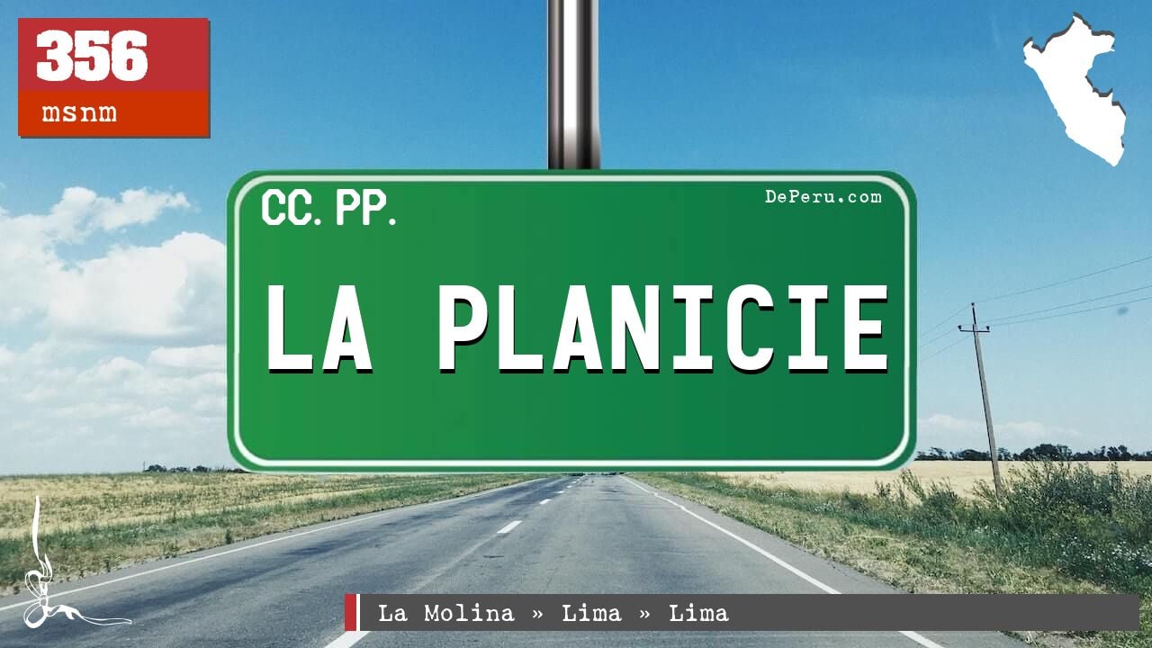 LA PLANICIE