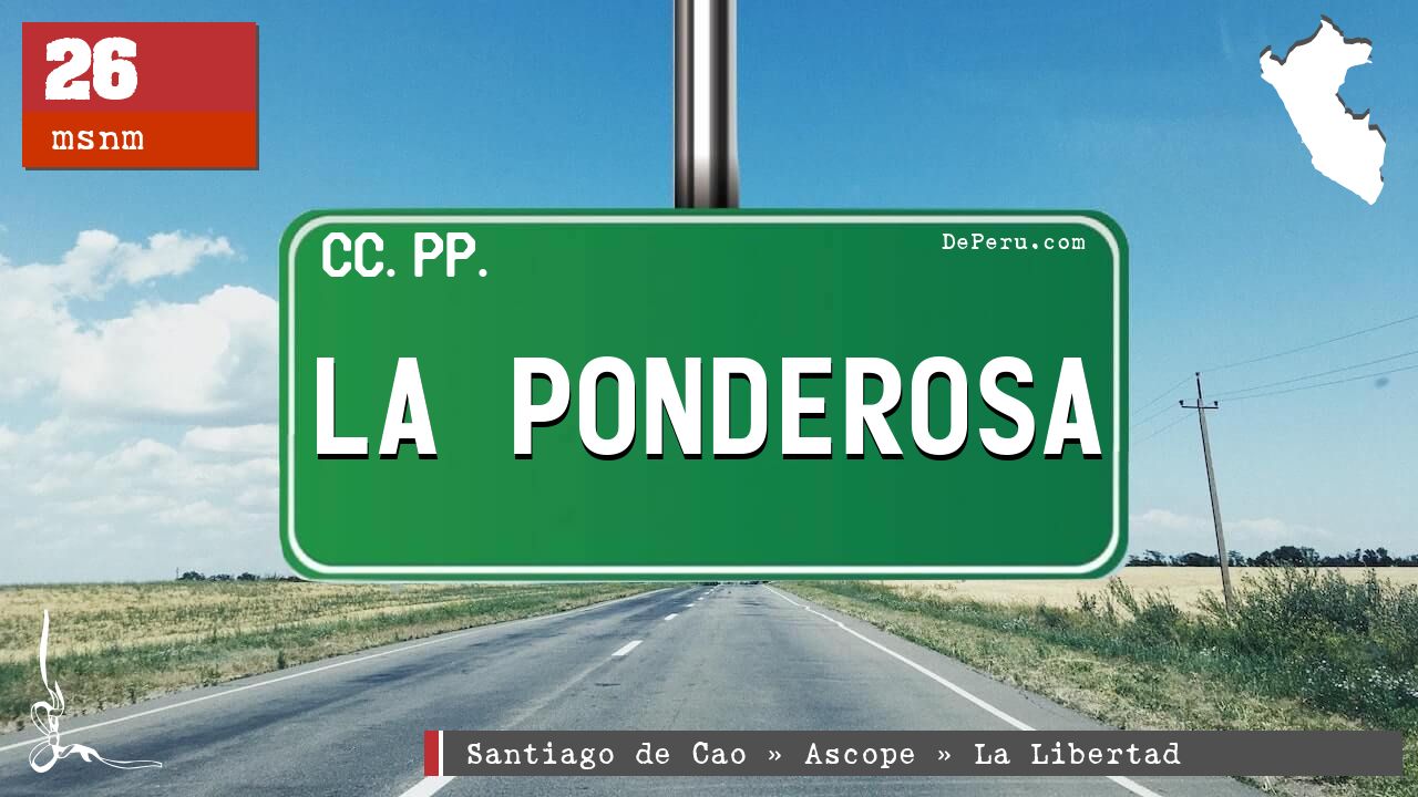 La Ponderosa