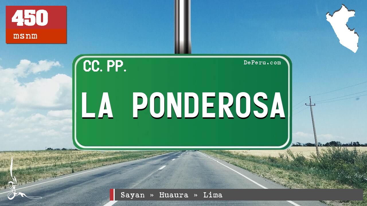 La Ponderosa