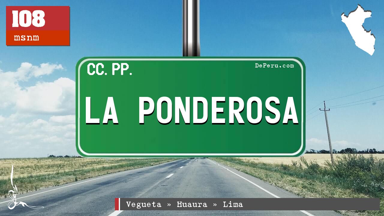 La Ponderosa