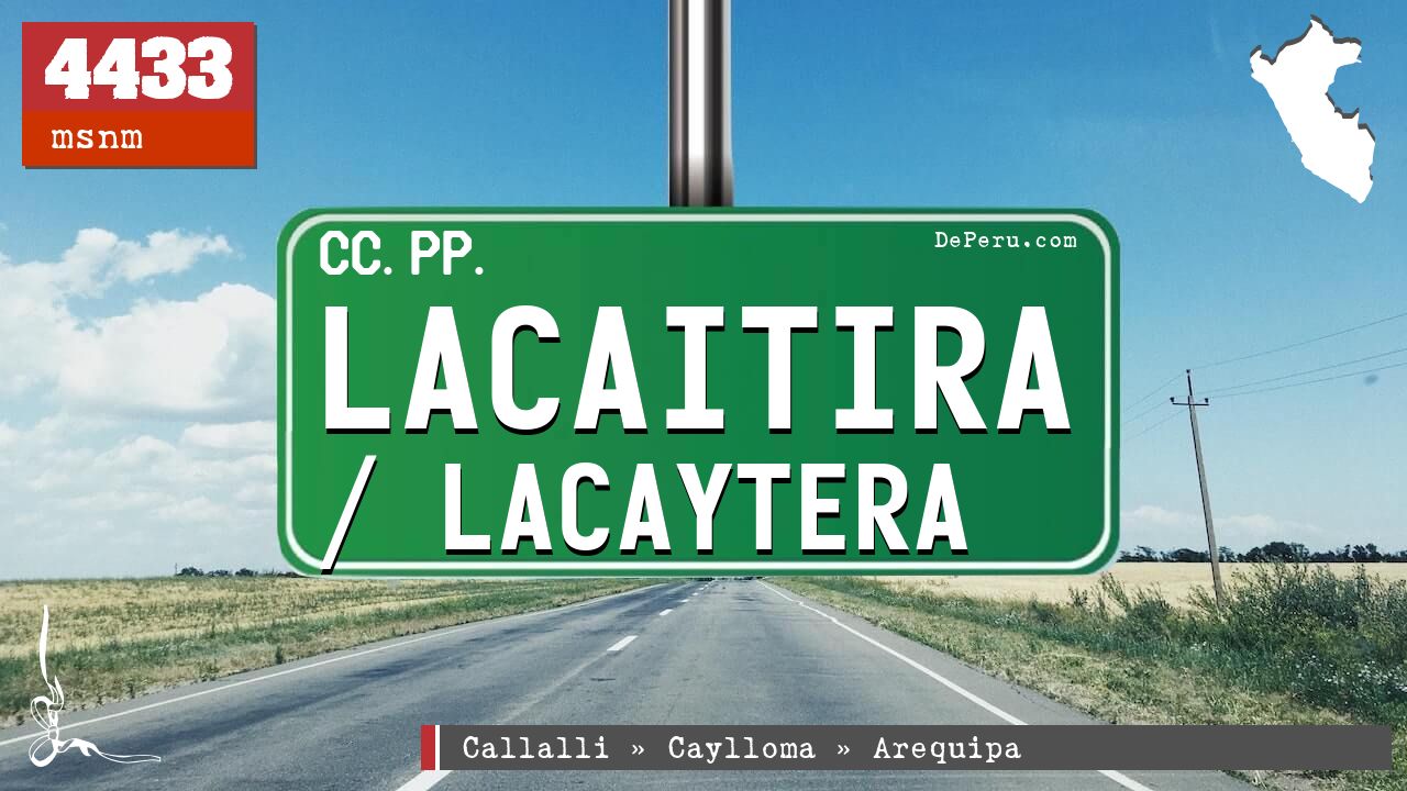 Lacaitira / Lacaytera