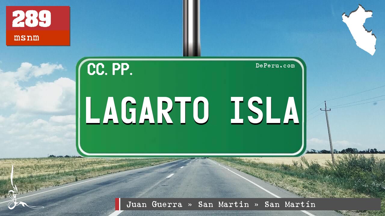 Lagarto Isla