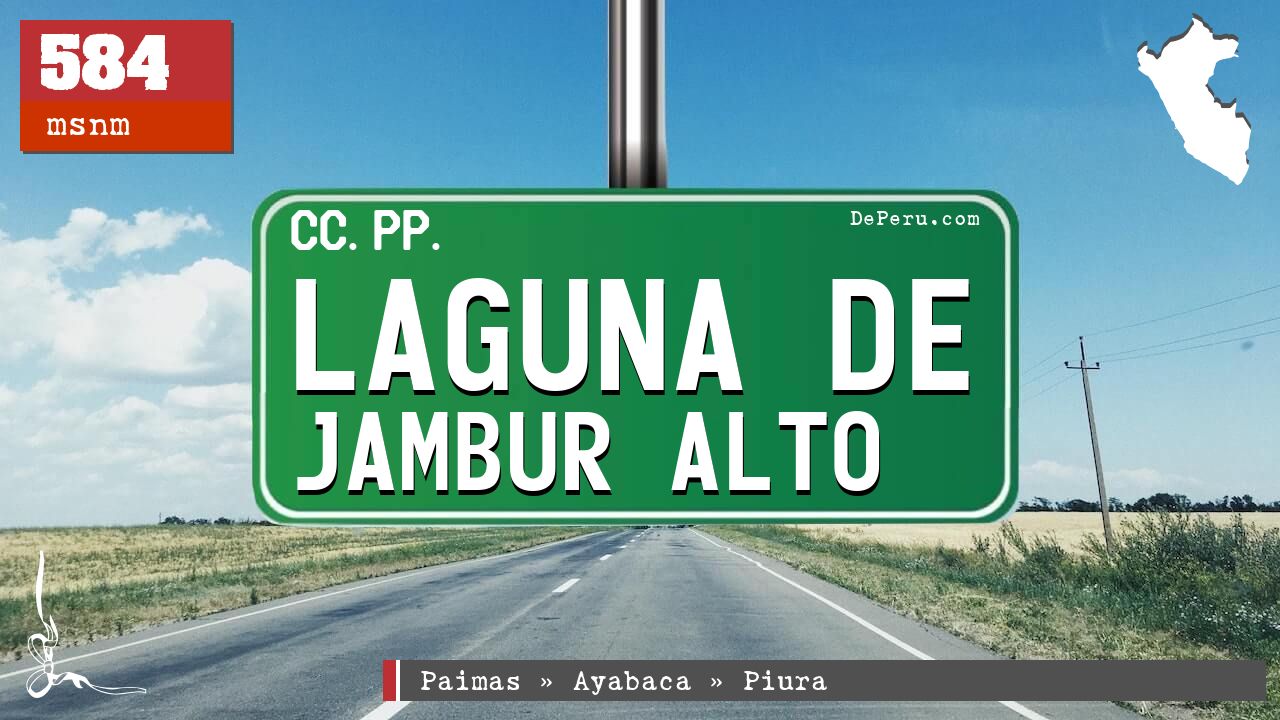 Laguna de Jambur Alto