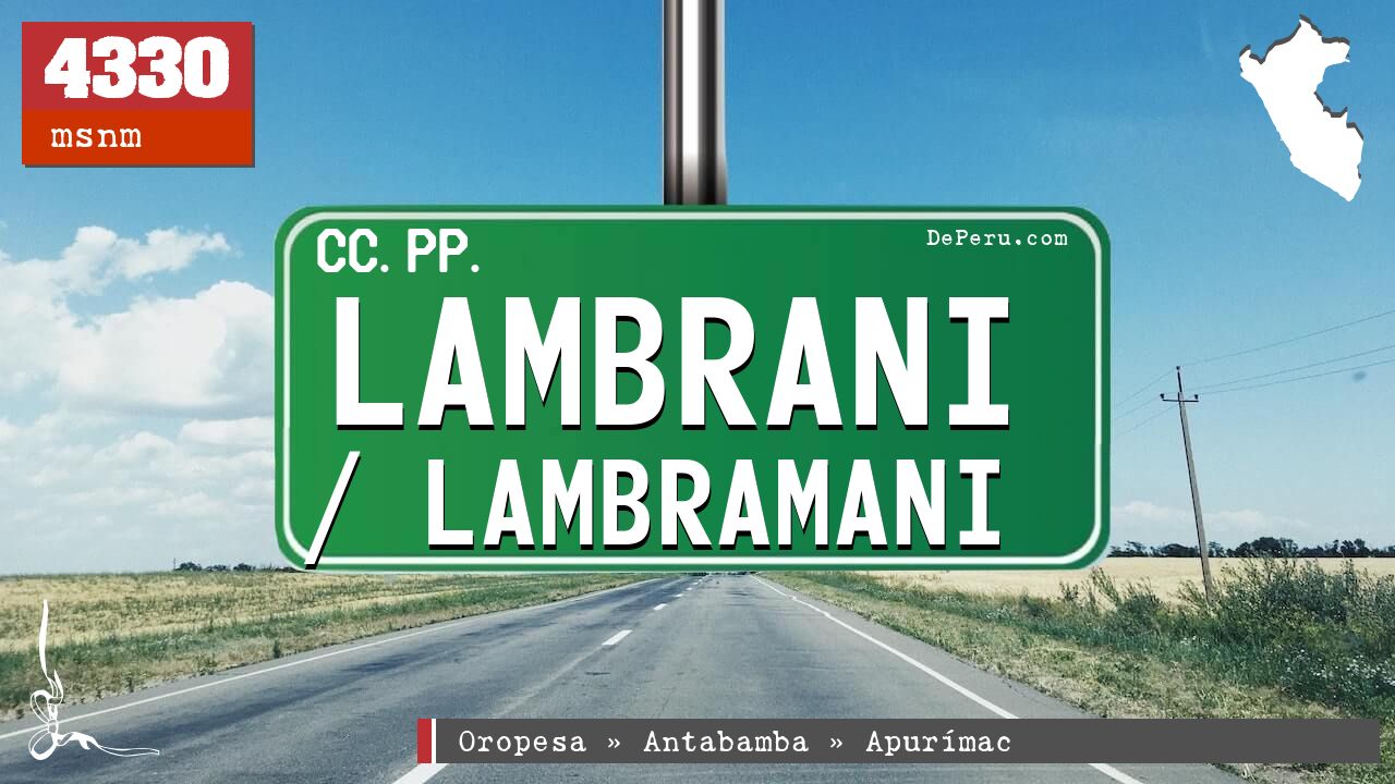 Lambrani / Lambramani