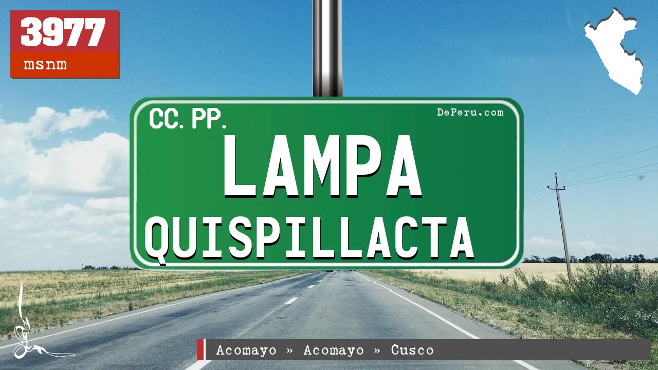 Lampa Quispillacta