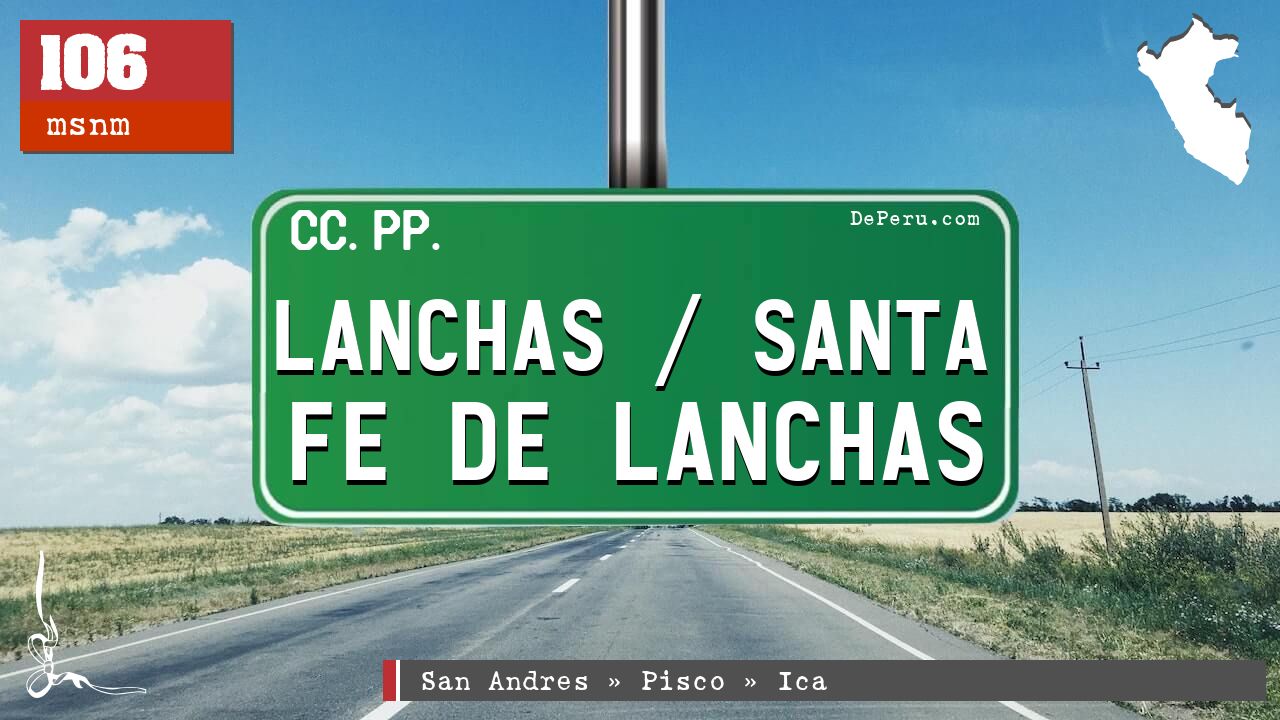 Lanchas / Santa Fe de Lanchas