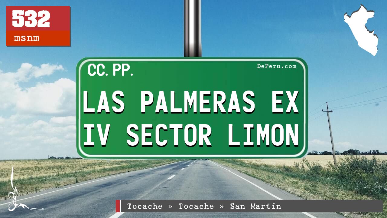 Las Palmeras Ex IV Sector Limon