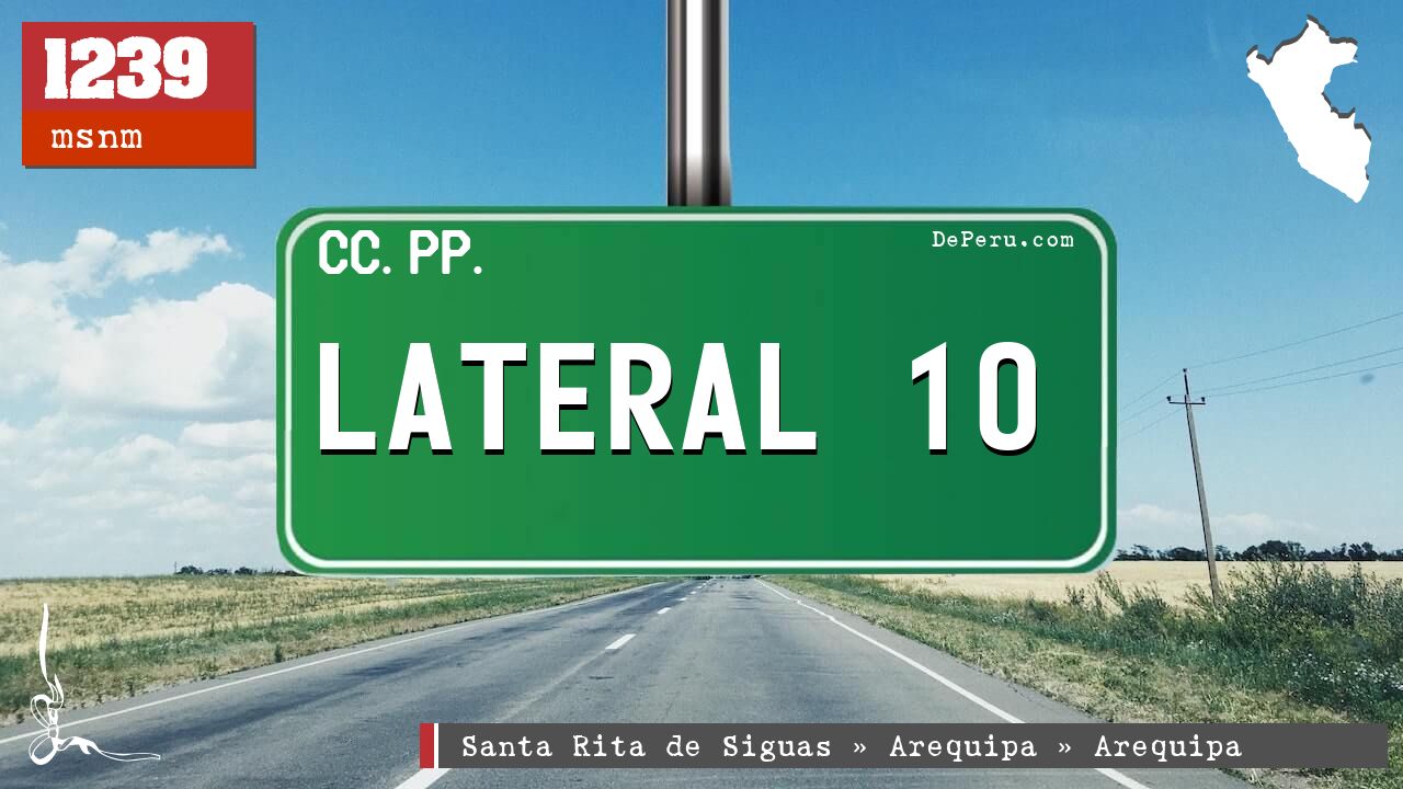 LATERAL 10