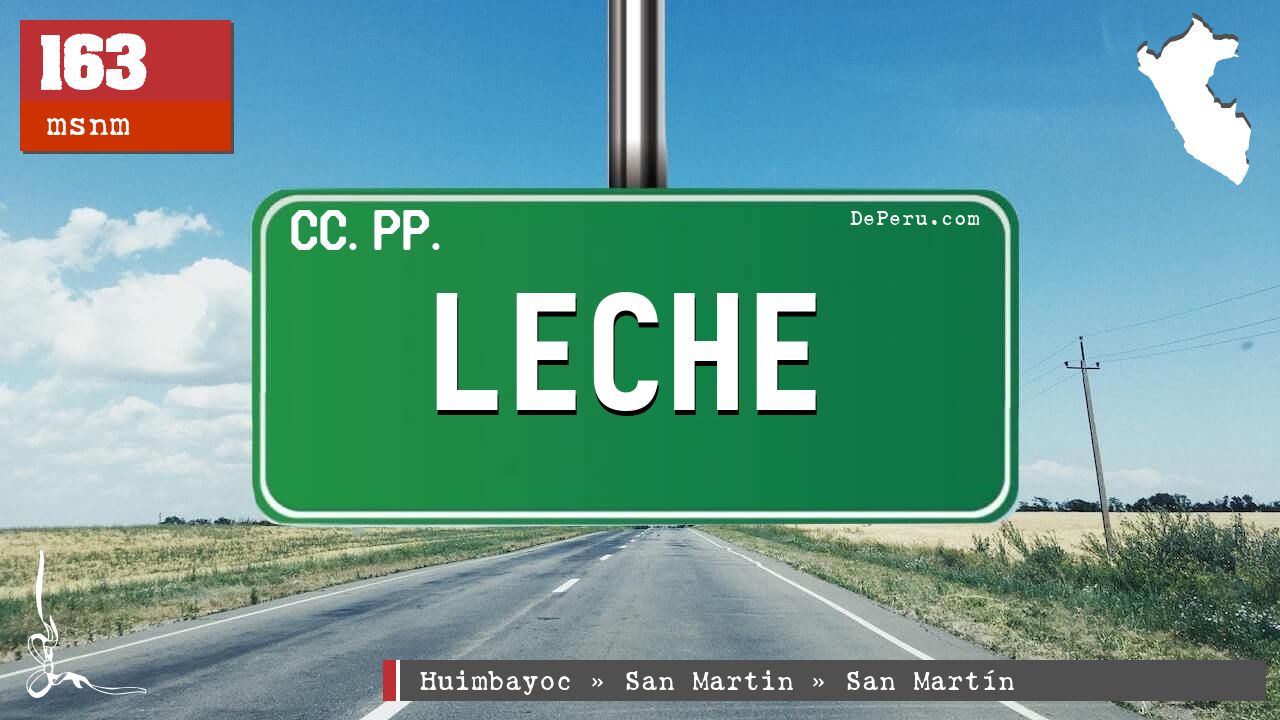 Leche
