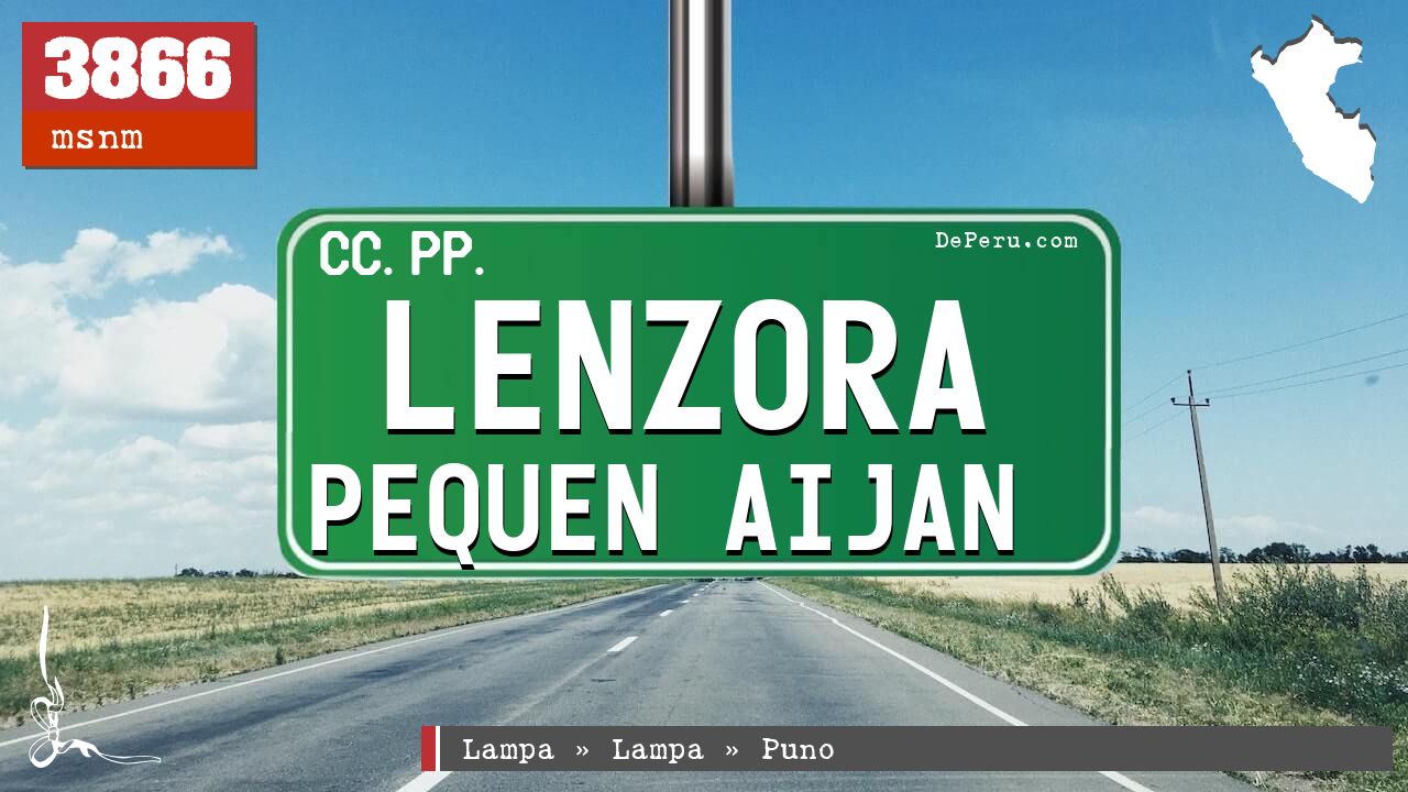 Lenzora Pequen Aijan