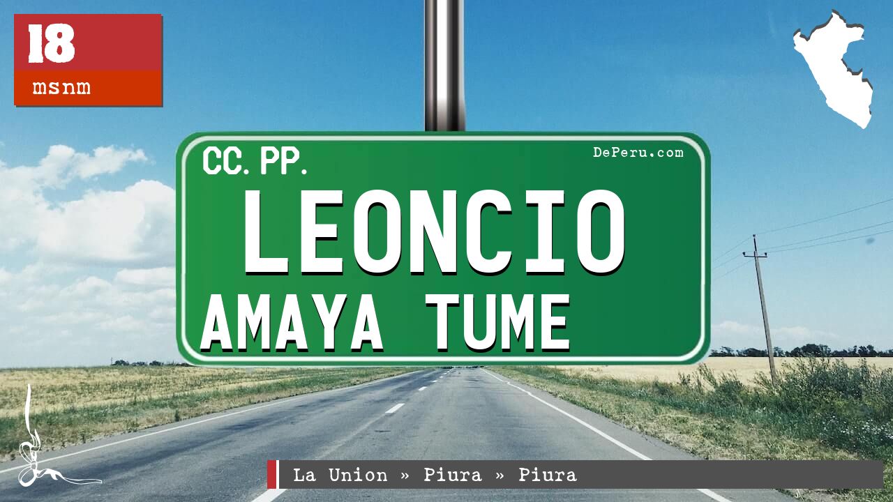 Leoncio Amaya Tume