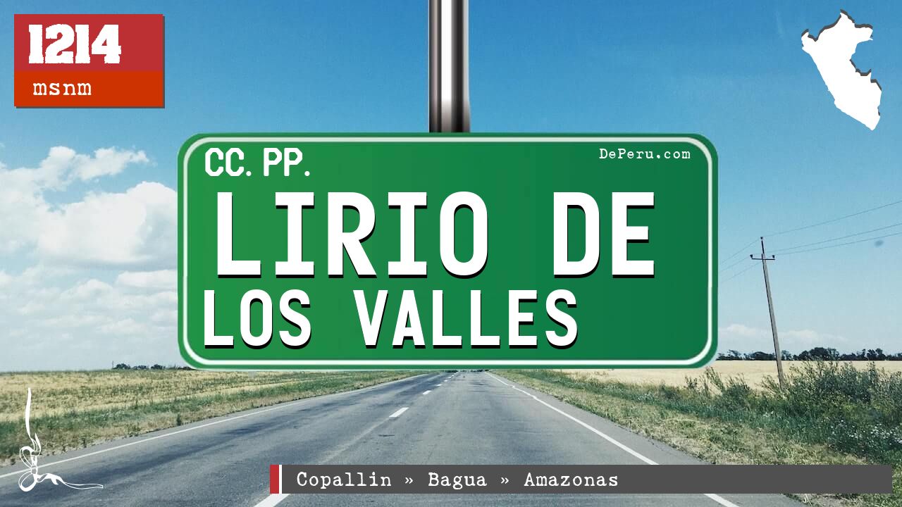 Lirio de Los Valles