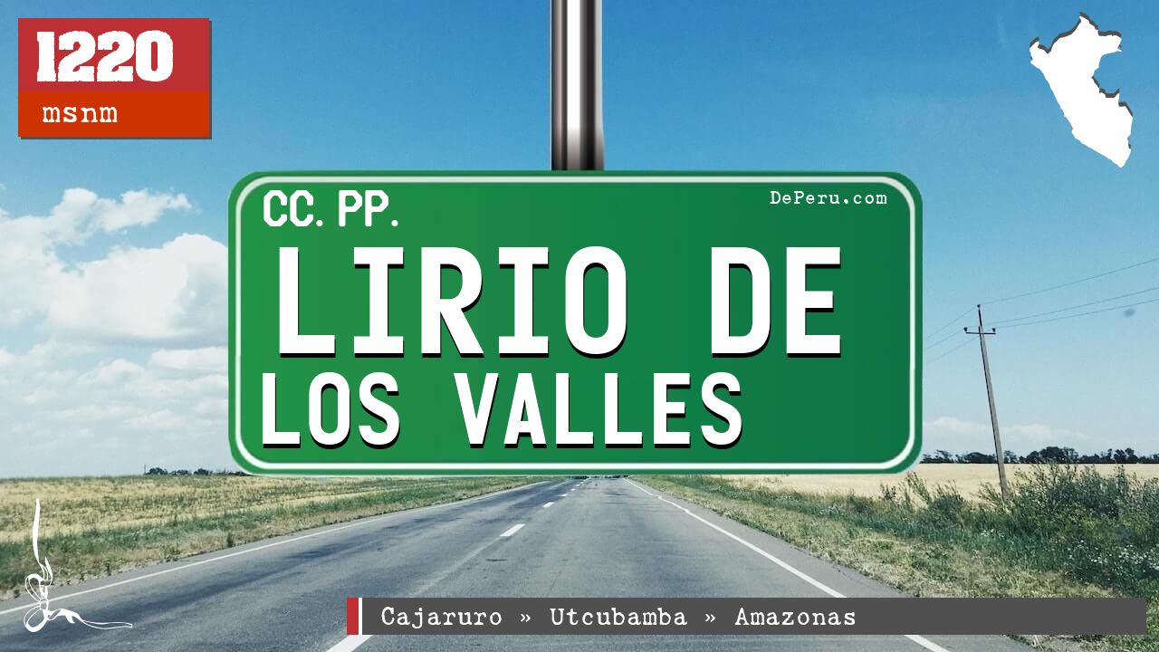 Lirio de Los Valles