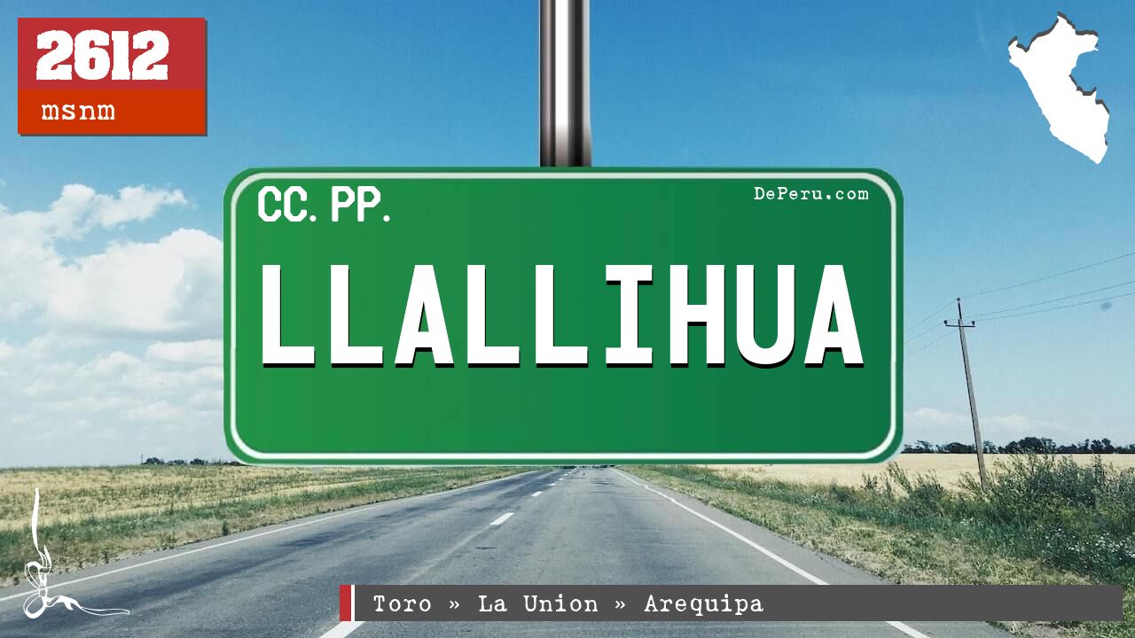 LLALLIHUA