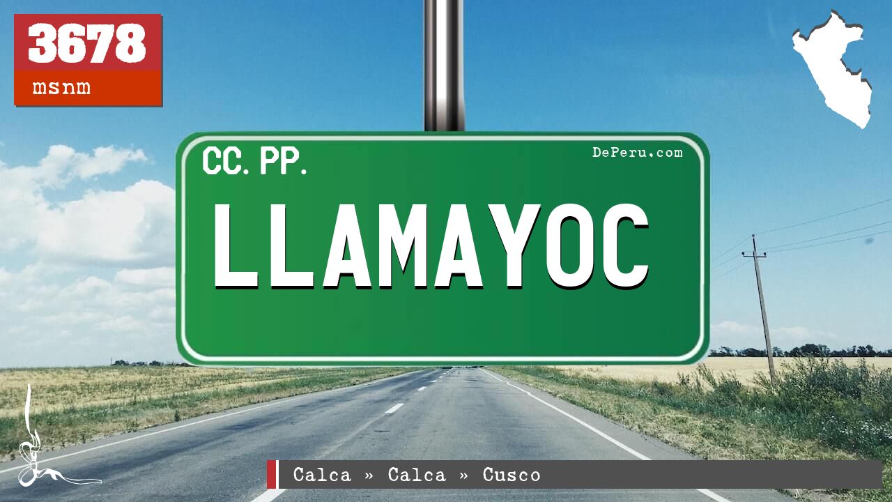 Llamayoc