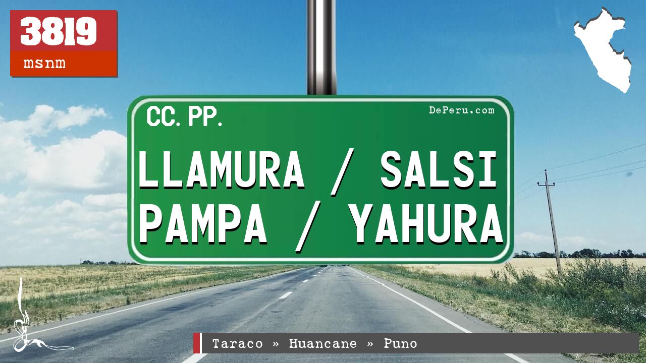 Llamura / Salsi Pampa / Yahura