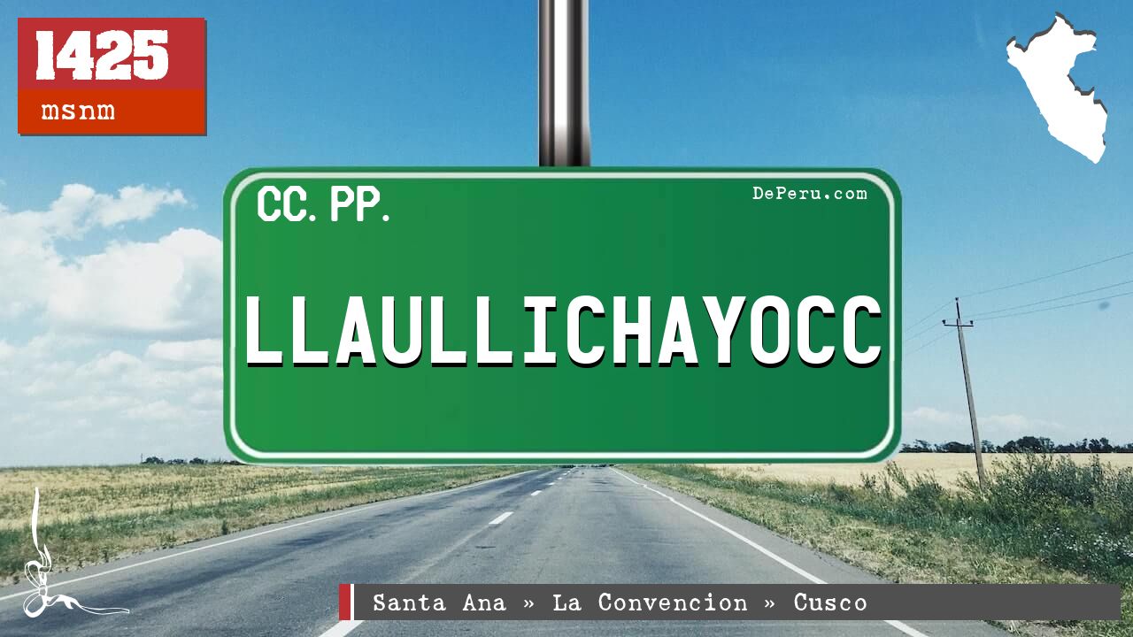 Llaullichayocc
